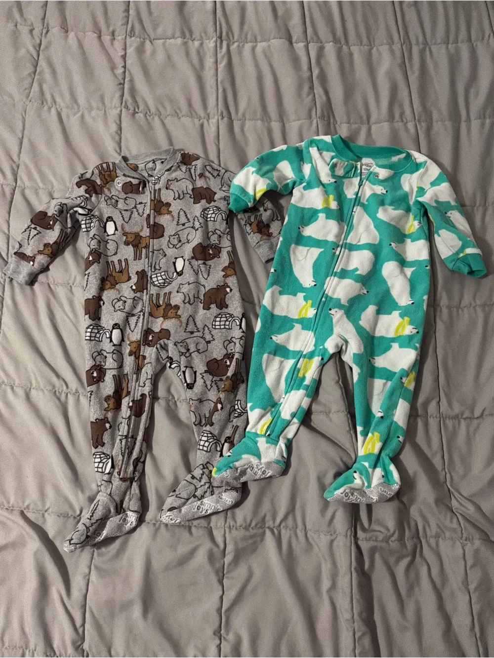 20 Piece 12 Month Mixed Brand Baby Boy Winter Bundle Lot